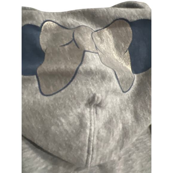 Baby Gap x Disney gray 2T zip-up hoodie with Minnie Mouse faces on the sleeves, - Picture 5 of 6
